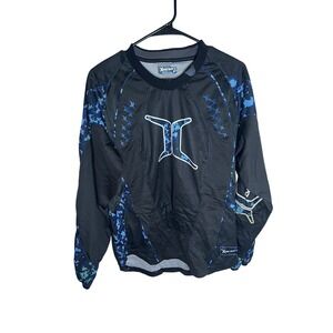 Empire Invert Medium Shirt Black Blue Paintball‎ Jersey Shirt